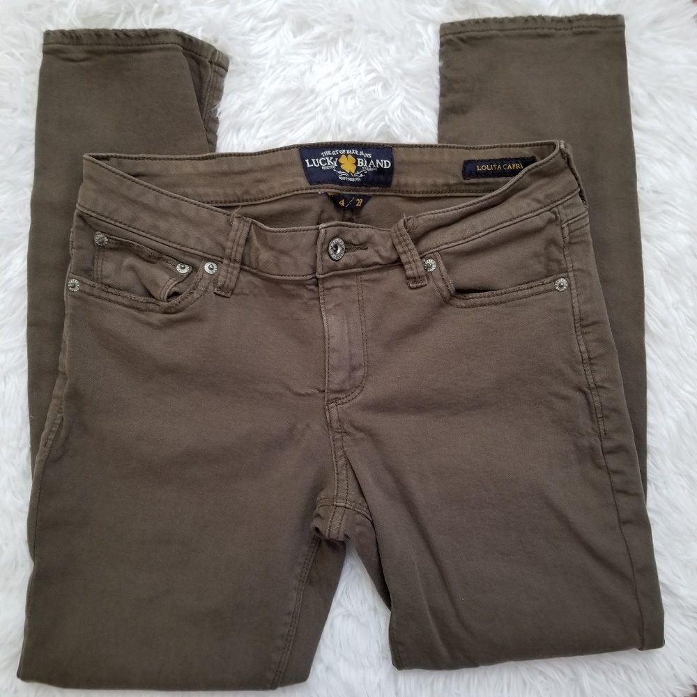 Lucky Brand Lolita Capri Jeans